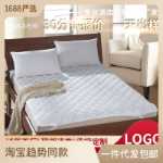 호텔 침대의 그림