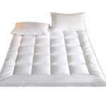 호텔 침구의 그림