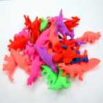 물 흡수 장난감의 그림