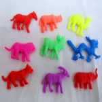 물 흡수 장난감의 그림