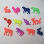 물 흡수 장난감의 그림