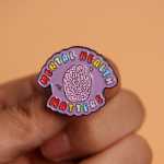 정신 건강 문제 셀프 케어 핀의 그림