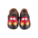 가죽 유아 신발의 그림