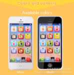 어린이 학습 장난감  휴대폰의 그림