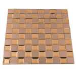 가장자리 타일 모자이크의 그림