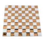 가장자리 타일 모자이크의 그림