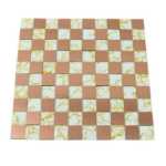 가장자리 타일 모자이크의 그림