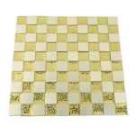 가장자리 타일 모자이크의 그림