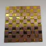 가장자리 타일 모자이크의 그림