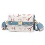 여성용 숄더백 크로스 바디 백의 그림