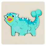 어린이 나무 장난감의 그림