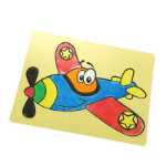 장난감 모래 그림 종이의 그림