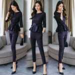 패션 정장의 그림