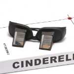 수평 굴절 안경의 그림