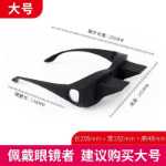 수평 굴절 안경의 그림