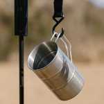 야외 스테인레스 스틸 컵의 그림