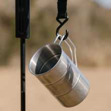 야외 스테인레스 스틸 컵의 그림