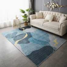 스칸디나비아 거실 카펫 소파 커피 테이블의 그림