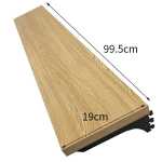 문구 선반 진열대의 그림