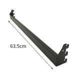 문구 선반 진열대의 그림