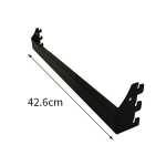 문구 선반 진열대의 그림