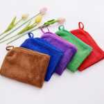 코랄 벨벳 물티슈 천 가장자리를 감싼 주방 위생 흡수 타월 생활 다기능 청소 타월 30 * 40 타월의 그림