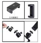 휴대폰 홀더 삼각대 범용 액세서리 휴대폰 클립 태블릿 클립 멀티 카메라 라이브 장비 듀얼 카메라 트리플 카메라의 그림