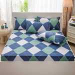 코튼 어린이 만화 침대 모자 어린이 침대 시트 코튼 침구 코튼 귀여운 침대보 침대 모자 모델의 그림