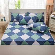 코튼 어린이 만화 침대 모자 어린이 침대 시트 코튼 침구 코튼 귀여운 침대보 침대 모자 모델의 그림