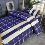 학생 기숙사 3 피스 침구 침구면 시트 싱글 침대 6 피스 세트 침구 이층 침대면의 그림