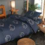 기숙사 침대 6 피스 세트 침구 학생 3 피스 이불 세트면 시트 싱글 침대면 침구의 그림