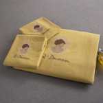 새로운 워싱 코튼 자수 4 피스 세트 코튼 침구 코튼 침대 시트 침대 모자 침대 그물 레드 스위트 도매의 그림