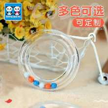 도매 아기 장난감 투명 링 링 아기 손 딸랑이 아기 조기 학습 장난감의 그림