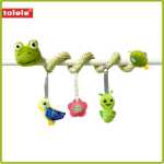 톨레 아기 장난감 장난감 좋은 소재_진정 장난감 피부 친화적 인 치발기 신생아 유아용 침대 주변 장난감의 그림