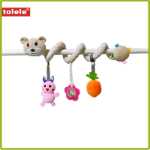 톨레 아기 장난감 장난감 좋은 소재_진정 장난감 피부 친화적 인 치발기 신생아 유아용 침대 주변 장난감의 그림
