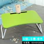 침대 책상 대학생 침대 게으른 책상 접이식 컴퓨터 테이블 침대 작은 테이블 [보내기]의 그림