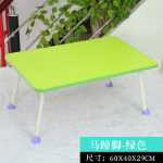 침대 책상 대학생 침대 게으른 책상 접이식 컴퓨터 테이블 침대 작은 테이블 [보내기]의 그림