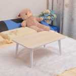 침대 책상 대학생 침대 게으른 책상 접이식 컴퓨터 테이블 침대 작은 테이블 [보내기]의 그림