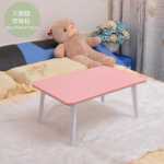 침대 책상 대학생 침대 게으른 책상 접이식 컴퓨터 테이블 침대 작은 테이블 [보내기]의 그림