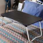 침대 책상 학생 기숙사 노트북 테이블 침대와 공부 쓰기 모양의 접이식 테이블 도매의 그림