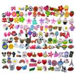 새로운 구멍 신발 장식 버클 액세서리 신발 꽃 신발 버클 귀여운 만화 정원 신발에 액세서리 구멍 가방 꽃 버클 지점의 그림