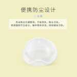 휴대용 방진 아기 젖꼭지 오거나이저 플라스틱 보관 젖꼭지 오거나이저 위생 젖꼭지 플라스틱 케이스의 그림