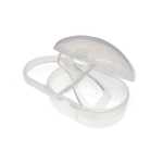 아기 젖꼭지 케이스 야외 휴대용 젖꼭지 케이스 신생아 젖꼭지 오거나이저 위생 보관 케이스의 그림