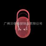 아기 젖꼭지 케이스 야외 휴대용 젖꼭지 케이스 신생아 젖꼭지 오거나이저 위생 보관 케이스의 그림