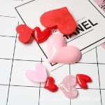 하트 휴대폰 케이스 냉장고 스티커 액세서리의 그림