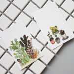 인스 그리드 카드 사진 벽 작은 카드 미니 간단한 양면 카드 사진 소품 작은 카드 사진 소품의 그림