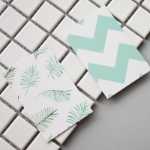 인스 그리드 카드 사진 벽 작은 카드 미니 간단한 양면 카드 사진 소품 작은 카드 사진 소품의 그림