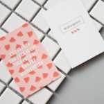 인스 그리드 카드 사진 벽 작은 카드 미니 간단한 양면 카드 사진 소품 작은 카드 사진 소품의 그림