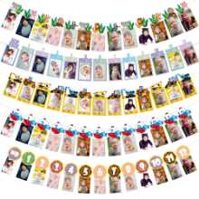 메이 유시 맞춤형 생일 파티 장식 사진 소품 아기 첫 번째 생일 사진 배너의 그림