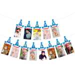 메이 유시 맞춤형 생일 파티 장식 사진 소품 아기 첫 번째 생일 사진 배너의 그림